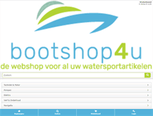 Tablet Screenshot of bootshop4u.nl